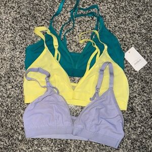 Auden Unlined Mesh Bralettes